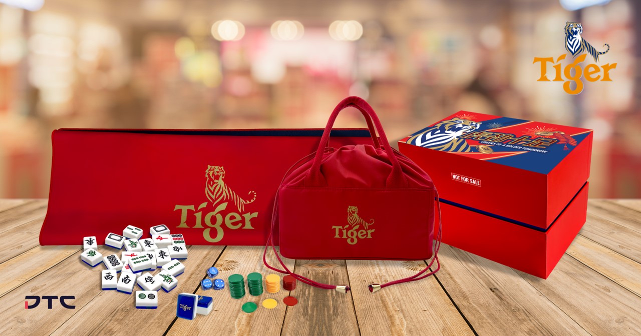 Tiger Chinese New Year Mahjong Set — Celebrating Innovation in Tradition